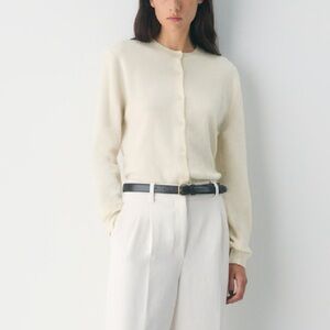 Aritzia bare cashmere crew Cardigan